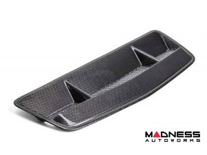 Ford Mustang Hood Vent - Carbon Fiber - Type V5